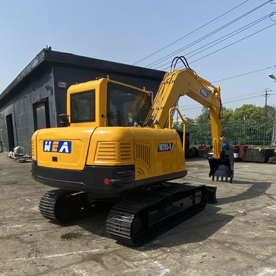 8ton μίνι μίνι εκσκαφέας Yanmar εκσκαφέων αντιολισθητικών αλυσίδων για τη οικοδομή