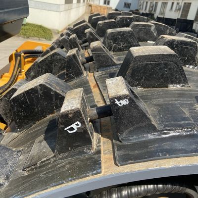 12ton ηλεκτρονικός δονητικός διπλός κύλινδρος τυμπάνων μηχανών οδικών κυλίνδρων δόνησης