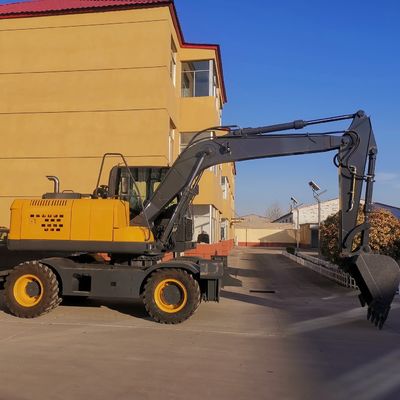 4WD μίνι Digger μηχανών 0.6m3 μηχανή εκσκαφέων κάδων μικρή