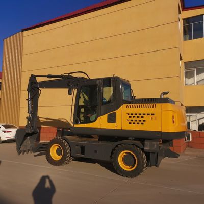 4WD μίνι Digger μηχανών 0.6m3 μηχανή εκσκαφέων κάδων μικρή