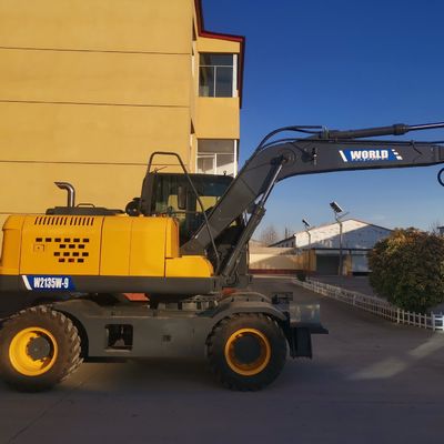 125HP κυλιεισμένος μίνι εξανθρωπισμένος εκσκαφέας μίνι υδραυλικός εκσκαφέας σχεδίου