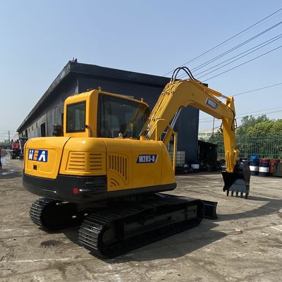2200kw μίνι αντιολισθητικών αλυσίδων μίνι εκσκαφέας μικροϋπολογιστών χρώματος εκσκαφέων κίτρινος