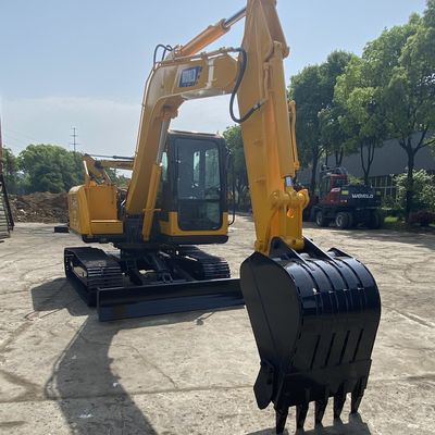 8ton μίνι μίνι εκσκαφέας Yanmar εκσκαφέων αντιολισθητικών αλυσίδων για τη οικοδομή