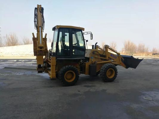 Συμπαγής Backhoe τρακτέρ δομών μίνι φορτωτής με τη μηχανή Weichai