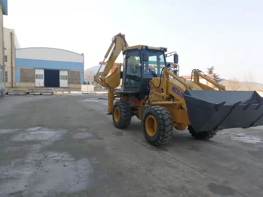 Συμπαγής Backhoe τρακτέρ δομών μίνι φορτωτής με τη μηχανή Weichai