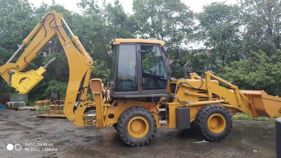 75KW Backhoe φορτωτών ροδών διανεμημένης λογικά Backhoe φορτωτών τρακτέρ