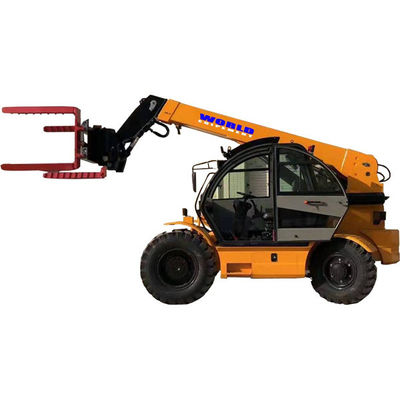 4ton τηλεσκοπικό Forklift χειριστών χαμηλού θορύβου περιστρεφόμενο τηλεσκοπικό Forklift