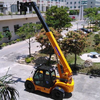 7 Forklift χειριστών μέτρων τηλεσκοπικό εκτεταμένο 4ton Forklift βραχιόνων