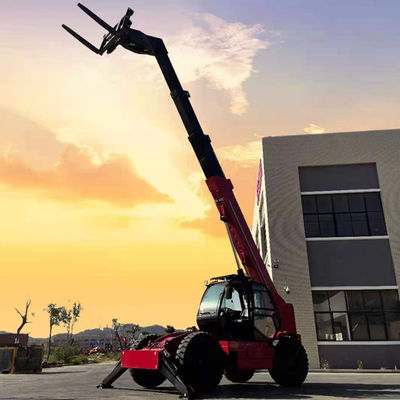 4ton τηλεσκοπικός Forklift χειριστής δύο τρόποι ροδών εύκολοι σε Purchzase