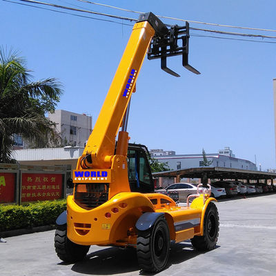 4ton τηλεσκοπικός Forklift χειριστής δύο τρόποι ροδών εύκολοι σε Purchzase