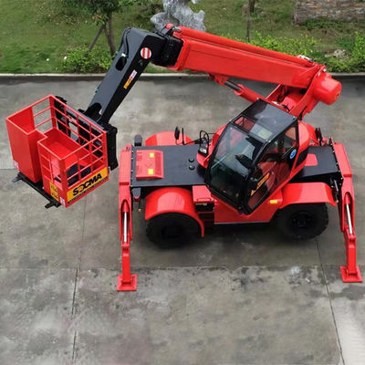 9 Forklift χειριστών μέτρων τηλεσκοπικό πιστοποιητικό CE δύναμης 5ton βραχιόνων ισχυρό
