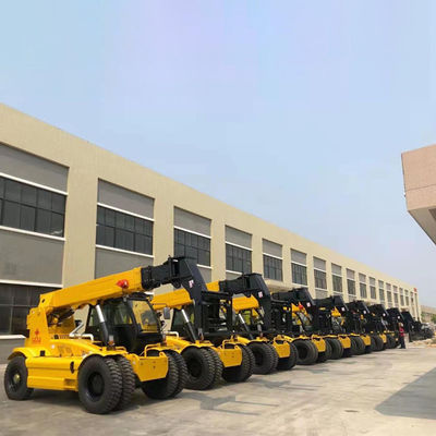 9 Forklift μέτρων τηλεσκοπικός χειριστής βραχιόνων Telehandler 5ton τηλεσκοπικός
