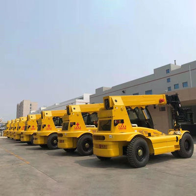 9 Forklift μέτρων τηλεσκοπικός χειριστής βραχιόνων Telehandler 5ton τηλεσκοπικός
