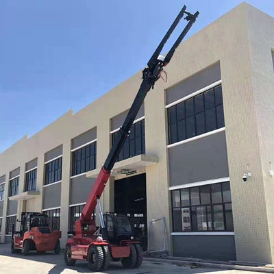 10Ton τηλεσκοπικός φορτωτής γερανών