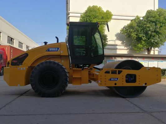 Διπλός βαρέων καθηκόντων περίπατος οδικών κυλίνδρων τυμπάνων δονητικός πίσω από το δονητικό κύλινδρο