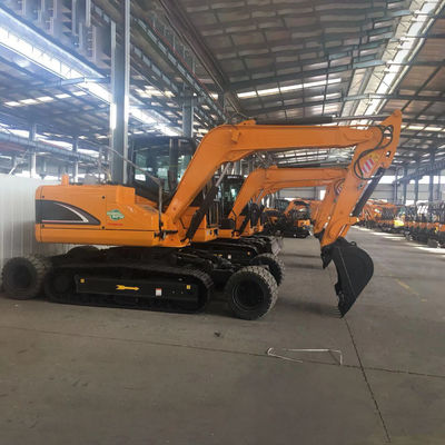 Digger υδραυλικός εκσκαφέας WEAX12 αντιολισθητικών αλυσίδων μίνι εκσκαφέας diesel 9 τόνου