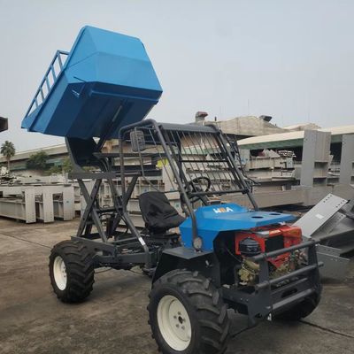 τρακτέρ φοινικέλαιου 2150mm Wheelbase με τη γεωργική ικανότητα δεξαμενών καυσίμων ροδών 11L