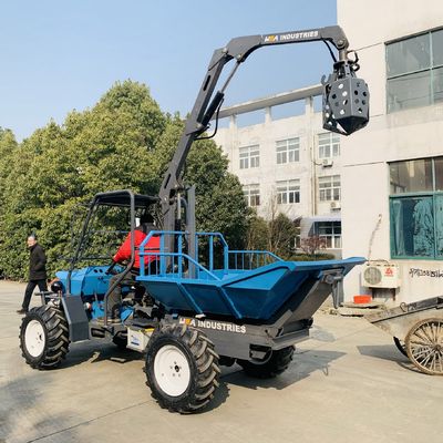 βάρος 1250kg μηχανών συγκομιδής φοινικέλαιου αμαξιών 1325mm ανοικτό με Grapple