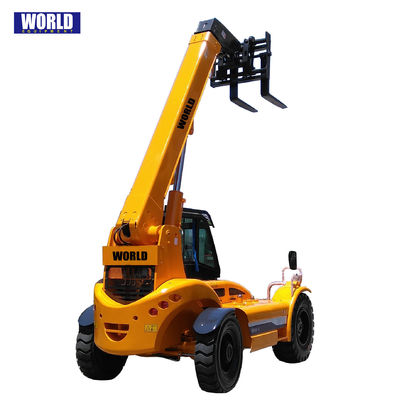 Forklift χειριστών diesel 3T 4T τηλεσκοπική τετράτροχη οδήγηση 7m 14m Telehandler