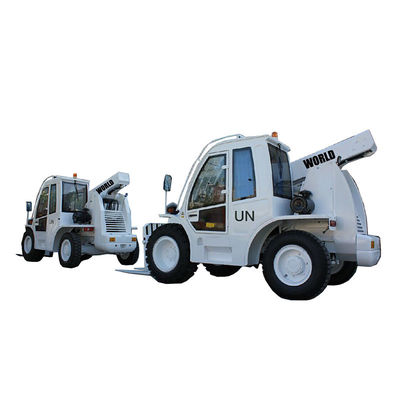 8.2T Forklift εκτάσεων με τα χαρακτηριστικά γνωρίσματα ασφάλειας προστασίας υπερφόρτωσης