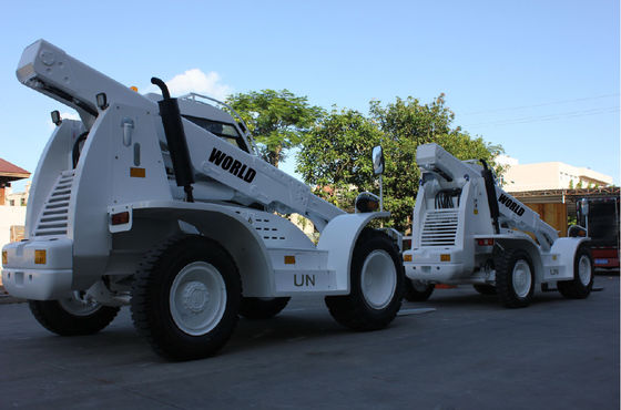 8.2T Forklift εκτάσεων με τα χαρακτηριστικά γνωρίσματα ασφάλειας προστασίας υπερφόρτωσης
