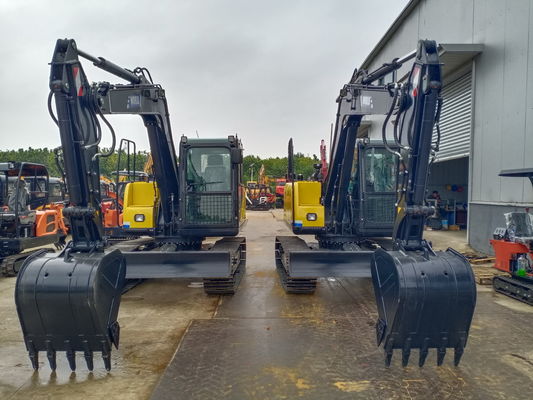 μίνι αναρριχητή Excavator Breaker με 11rpm Swing Speed παρόμοιο με Komatsu PC60 PC80