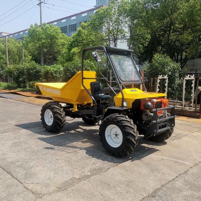 11L Drive τρακτέρ 4*4wheel φοινικέλαιου με την ταχύτητα 240-1340rpm PTO με τον τυποποιημένο εκφορτωτή