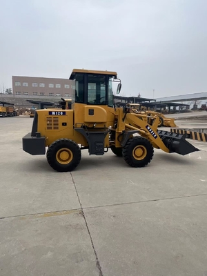 Μίνι τροχοφόρος φορτωτής 1 τόνος 2 τόνων, χρήση για κατασκευές, μικρό λατομείο, κάδος 0,6m3 0,8m3