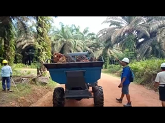 βάρος 1250kg μηχανών συγκομιδής φοινικέλαιου αμαξιών 1325mm ανοικτό με Grapple