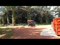 Προσωρινός άξονας 4WD Παλμοπετρελαϊκού ελκυστήρα Σιδηροτροχιά 2150 mm και οπίσθιος άξονας 4WD